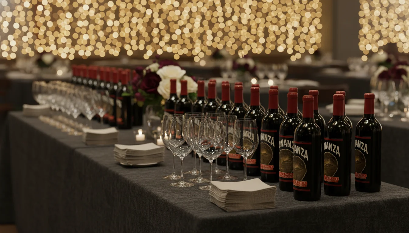 Botellas Bonanza en evento